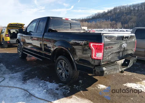 2016 Ford F-150 Xlt из США, поврежденный, VIN 1FTFX1EF0GFB76644